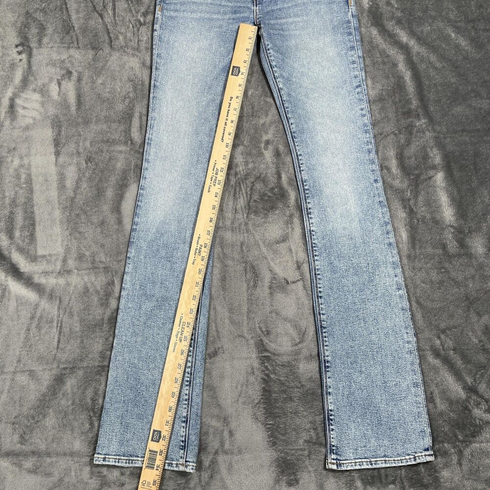 Hudson Beth Motion Jeans Womens 26 Blue Light Wash Low Rise Slim Bootcut Denim - Picture 5 of 12